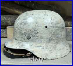 Helmet german original nice helmet M40 original WW2 WWII size 64 Helmet german original nice helmet M40 original WW2 WWII size 64
