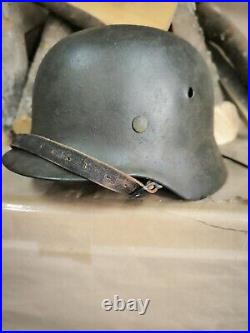 Helmet german original nice helmet M40 original WW2 WWII size 64