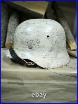 Helmet german original nice helmet M40 original WW2 WWII size 64 Helmet german original nice helmet M40 original WW2 WWII size 64