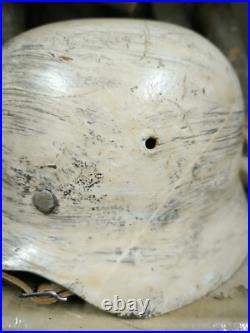 Helmet german original nice helmet M40 original WW2 WWII size 64 Helmet german original nice helmet M40 original WW2 WWII size 64