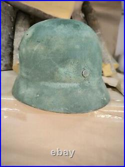 Helmet german original nice helmet M40 original WW2 WWII size 64