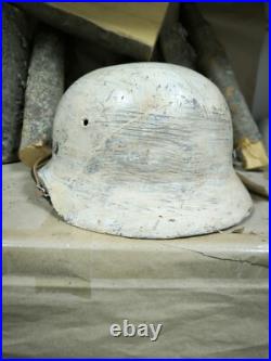 Helmet german original nice helmet M40 original WW2 WWII size 64 Helmet german original nice helmet M40 original WW2 WWII size 64