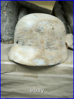 Helmet german original nice helmet M40 original WW2 WWII size 64 Helmet german original nice helmet M40 original WW2 WWII size 64