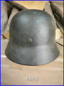 Helmet german original nice helmet M40 original WW2 WWII size 64