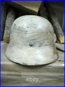 Helmet german original nice helmet M40 original WW2 WWII size 64 Helmet german original nice helmet M40 original WW2 WWII size 64