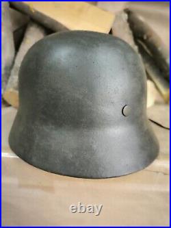 Helmet german original nice helmet M40 original WW2 WWII size 64