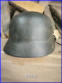 Helmet german original nice helmet M40 original WW2 WWII size 64