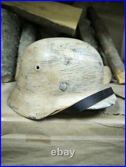 Helmet german original nice helmet M40 original WW2 WWII size 64