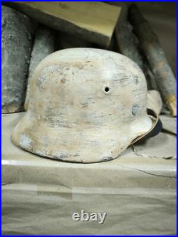 Helmet german original nice helmet M40 original WW2 WWII size 64 Helmet german original nice helmet M40 original WW2 WWII size 64