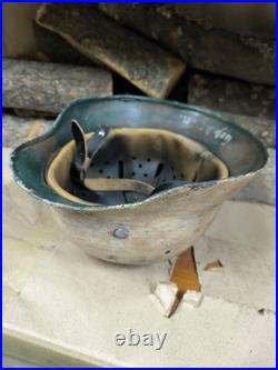 Helmet german original nice helmet M40 original WW2 WWII size 64 Helmet german original nice helmet M40 original WW2 WWII size 64