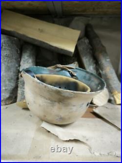 Helmet german original nice helmet M40 original WW2 WWII size 64 Helmet german original nice helmet M40 original WW2 WWII size 64