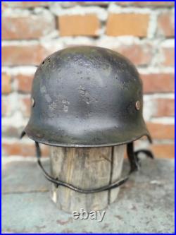 Helmet german original nice helmet M40 original WW2 WWII size 64 Free Shipping Helmet german original nice helmet M40 original WW2 WWII size 64 Free Shipping