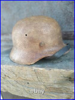 Helmet german original nice helmet M40 original WW2 WWII size 64 Free Shipping
