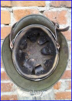 Helmet german original nice helmet M40 original WW2 WWII size 64 Free Shipping Helmet german original nice helmet M40 original WW2 WWII size 64 Free Shipping