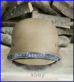 Helmet german original nice helmet M40 original WW2 WWII size 64 Free Shipping Helmet german original nice helmet M40 original WW2 WWII size 64 Free Shipping