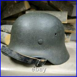 Helmet german original nice helmet M40 original WW2 WWII size 64 Free Shipping