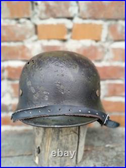 Helmet german original nice helmet M40 original WW2 WWII size 64 Free Shipping Helmet german original nice helmet M40 original WW2 WWII size 64 Free Shipping