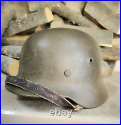 Helmet german original nice helmet M40 original WW2 WWII size 64 Free Shipping