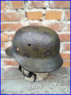 Helmet german original nice helmet M40 original WW2 WWII size 64 Free Shipping Helmet german original nice helmet M40 original WW2 WWII size 64 Free Shipping