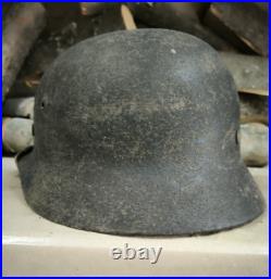 Helmet german original nice helmet M40 original WW2 WWII size 64 Free Shipping
