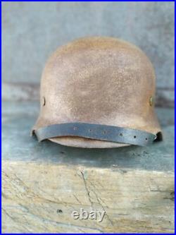 Helmet german original nice helmet M40 original WW2 WWII size 64 Free Shipping
