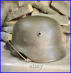 Helmet german original nice helmet M40 original WW2 WWII size 64 Free Shipping