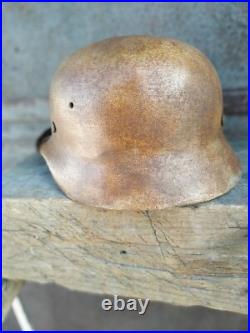 Helmet german original nice helmet M40 original WW2 WWII size 64 Free Shipping