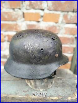 Helmet german original nice helmet M40 original WW2 WWII size 64 Free Shipping Helmet german original nice helmet M40 original WW2 WWII size 64 Free Shipping