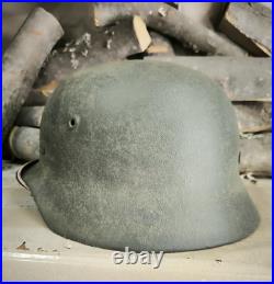 Helmet german original nice helmet M40 original WW2 WWII size 64 Free Shipping Helmet german original nice helmet M40 original WW2 WWII size 64 Free Shipping