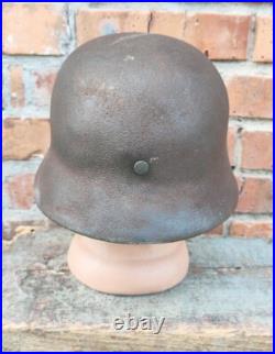 Helmet german original nice helmet M40 original WW2 WWII size 64 Free Shipping