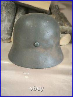 Helmet german original nice helmet M40 original WW2 WWII size 64 Free Shipping