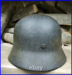 Helmet german original nice helmet M40 original WW2 WWII size 64 Free Shipping