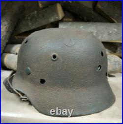 Helmet german original nice helmet M40 original WW2 WWII size 64 Free Shipping Helmet german original nice helmet M40 original WW2 WWII size 64 Free Shipping