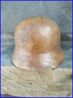 Helmet german original nice helmet M40 original WW2 WWII size 64 Free Shipping