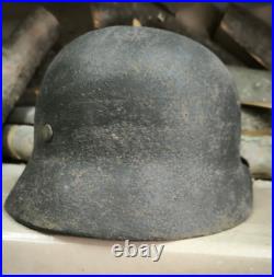 Helmet german original nice helmet M40 original WW2 WWII size 64 Free Shipping