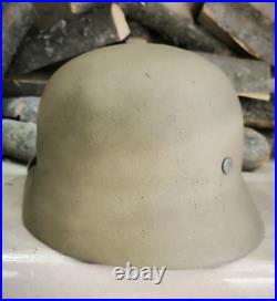 Helmet german original nice helmet M40 original WW2 WWII size 64 Free Shipping Helmet german original nice helmet M40 original WW2 WWII size 64 Free Shipping