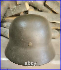 Helmet german original nice helmet M40 original WW2 WWII size 64 Free Shipping