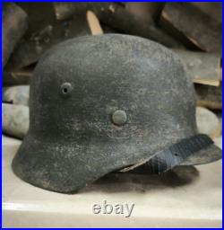 Helmet german original nice helmet M40 original WW2 WWII size 64 Free Shipping