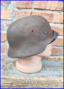 Helmet german original nice helmet M40 original WW2 WWII size 64 Free Shipping Helmet german original nice helmet M40 original WW2 WWII size 64 Free Shipping