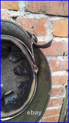 Helmet german original nice helmet M40 original WW2 WWII size 64 Free Shipping Helmet german original nice helmet M40 original WW2 WWII size 64 Free Shipping