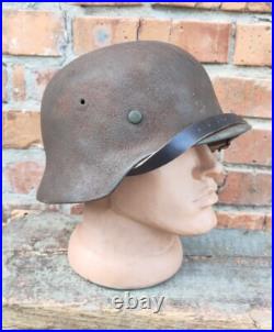 Helmet german original nice helmet M40 original WW2 WWII size 64 Free Shipping