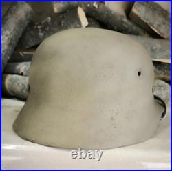 Helmet german original nice helmet M40 original WW2 WWII size 64 Free Shipping Helmet german original nice helmet M40 original WW2 WWII size 64 Free Shipping