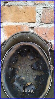 Helmet german original nice helmet M40 original WW2 WWII size 64 Free Shipping Helmet german original nice helmet M40 original WW2 WWII size 64 Free Shipping
