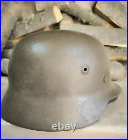 Helmet german original nice helmet M40 original WW2 WWII size 64 Free Shipping