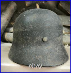 Helmet german original nice helmet M40 original WW2 WWII size 64 Free Shipping