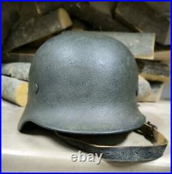 Helmet german original nice helmet M40 original WW2 WWII size 64 Free Shipping