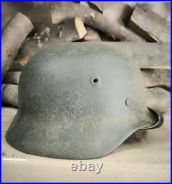 Helmet german original nice helmet M40 original WW2 WWII size 64 Free Shipping Helmet german original nice helmet M40 original WW2 WWII size 64 Free Shipping