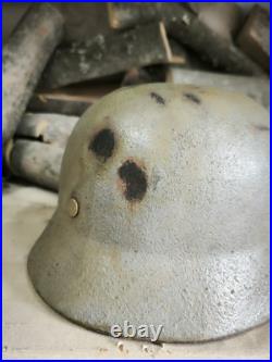 Helmet german original nice helmet M40 original WW2 WWII size 64 Free Shipping Helmet german original nice helmet M40 original WW2 WWII size 64 Free Shipping