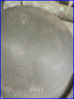 Helmet german original nice helmet M40 original WW2 WWII size 64 Free Shipping