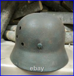 Helmet german original nice helmet M40 original WW2 WWII size 64 Free Shipping Helmet german original nice helmet M40 original WW2 WWII size 64 Free Shipping